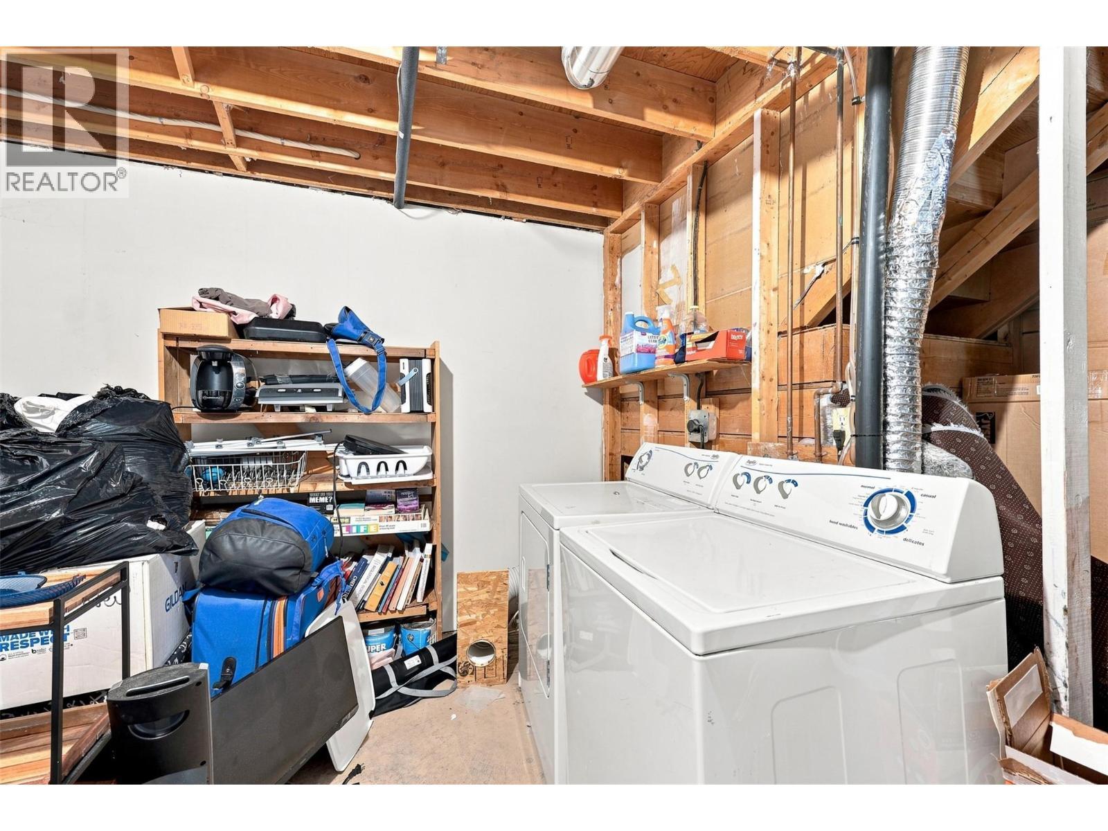 643 Mcbeth Place Unit# 106, Kamloops, BC - Indoor Photo Showing Laundry Room