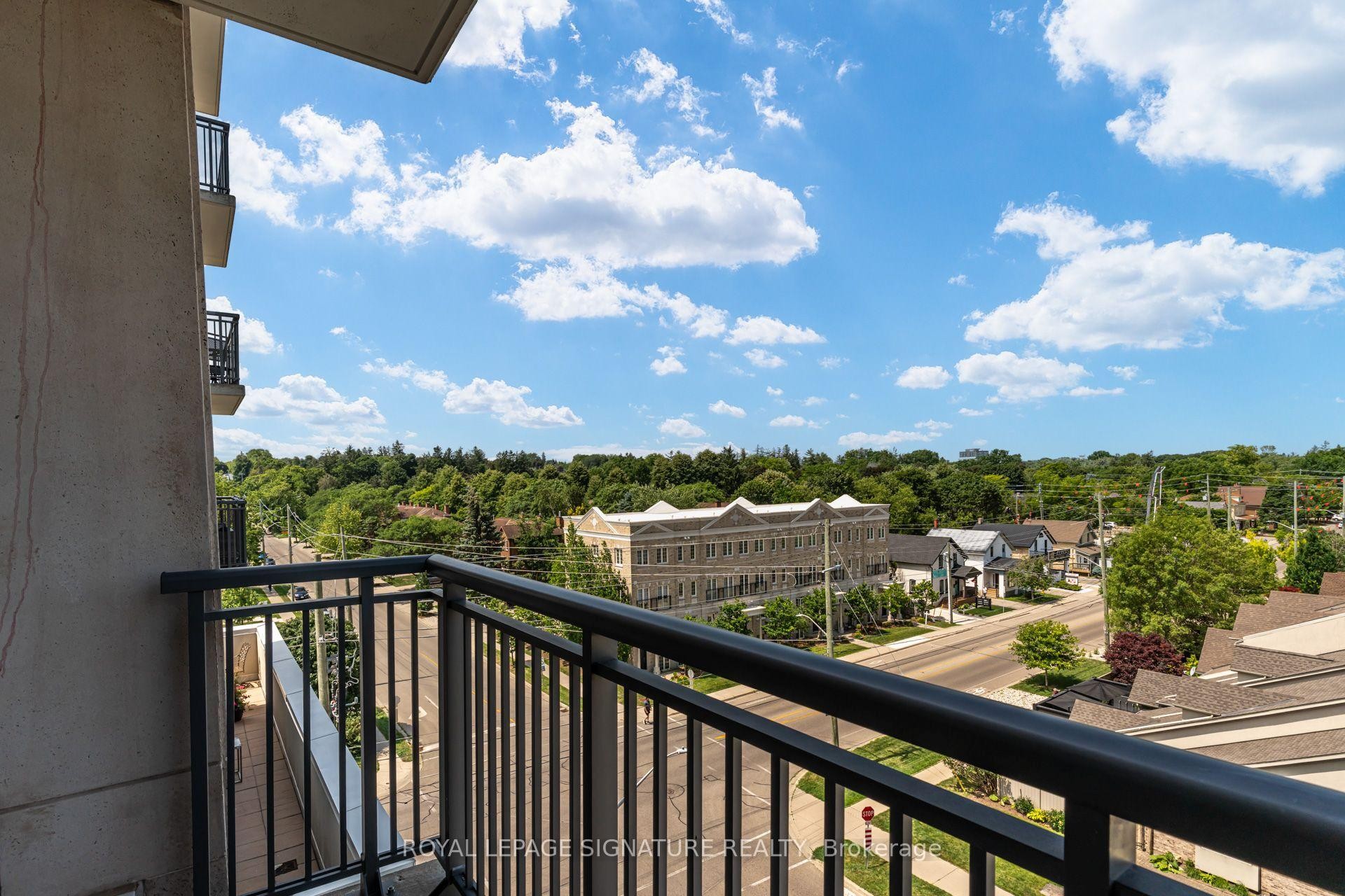 506-144 Park Street, Waterloo, ON - Outdoor With Balcony With View