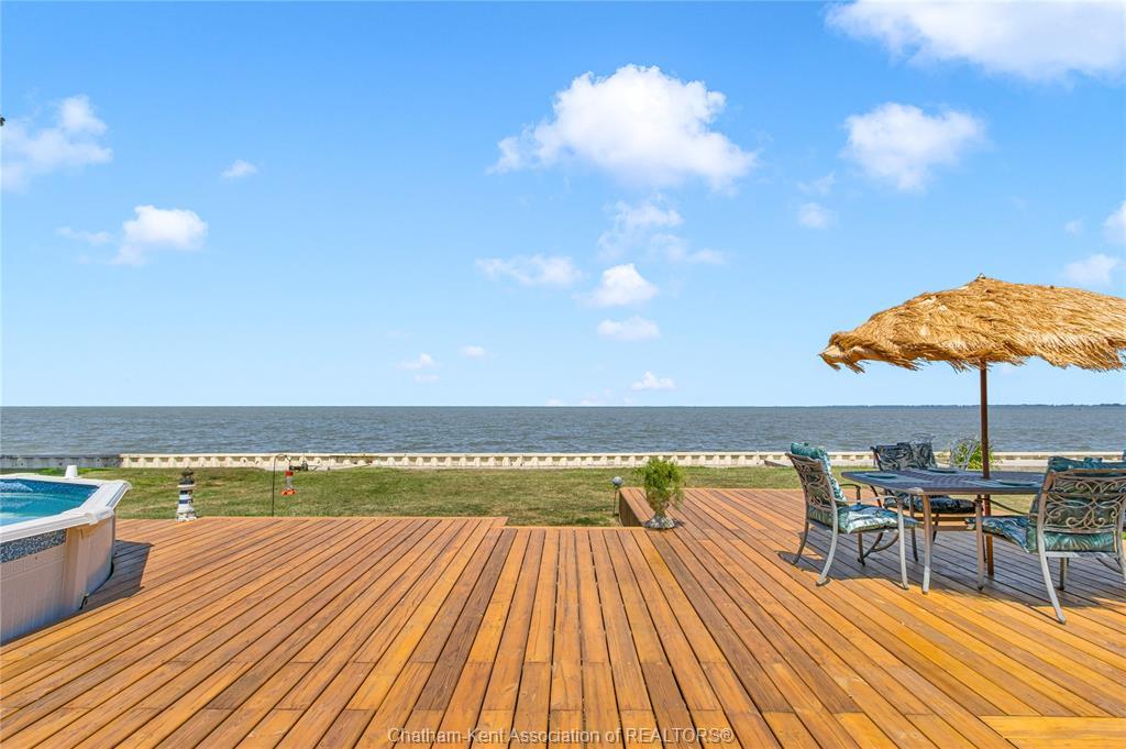 95 Island Crescent, Lighthouse Cove, ON - Outdoor With Body Of Water With Deck Patio Veranda With View