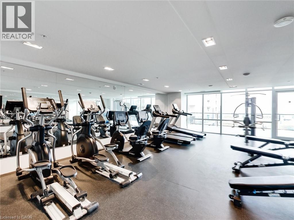16 Concord Place Unit# 318, Grimsby, ON - Indoor Photo Showing Gym Room
