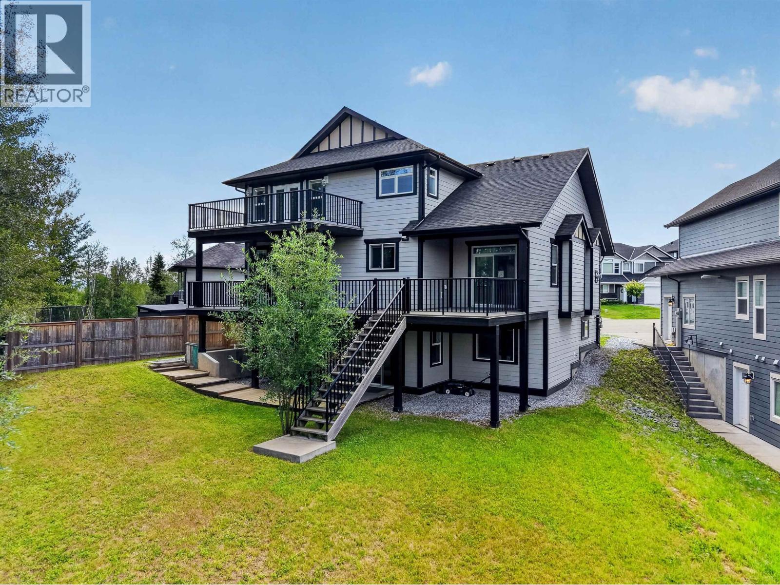 1218 Orizaba Court, Prince George, BC - Outdoor With Balcony With Deck Patio Veranda