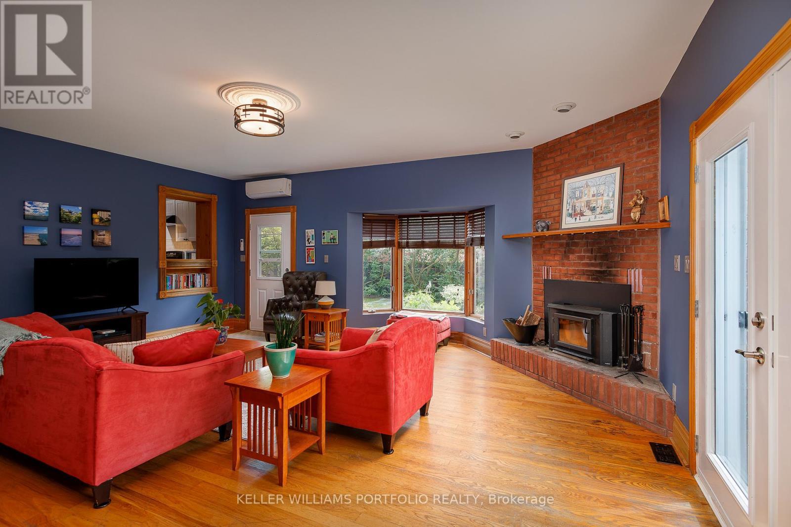 Family Room - 191 Stuart Street, Cobourg, ON - Indoor Photo Showing Living Room With Fireplace