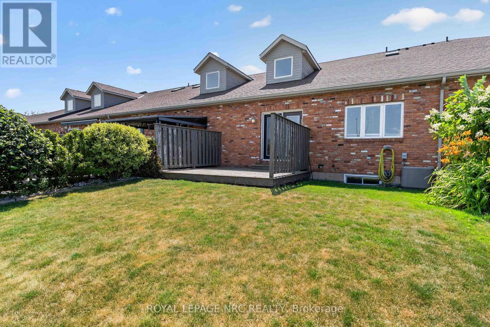 Private Backyard with Deck - 82 Maple Street, Port Colborne (Sugarloaf), ON - Outdoor