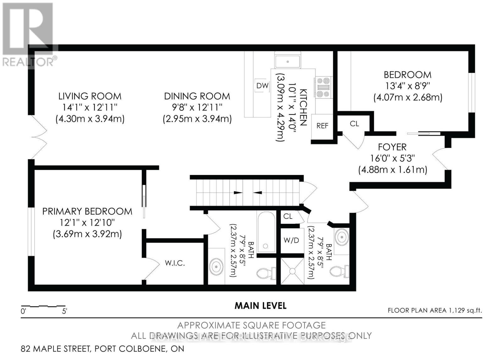 Main Floor Plan - 82 Maple Street, Port Colborne (Sugarloaf), ON - Other