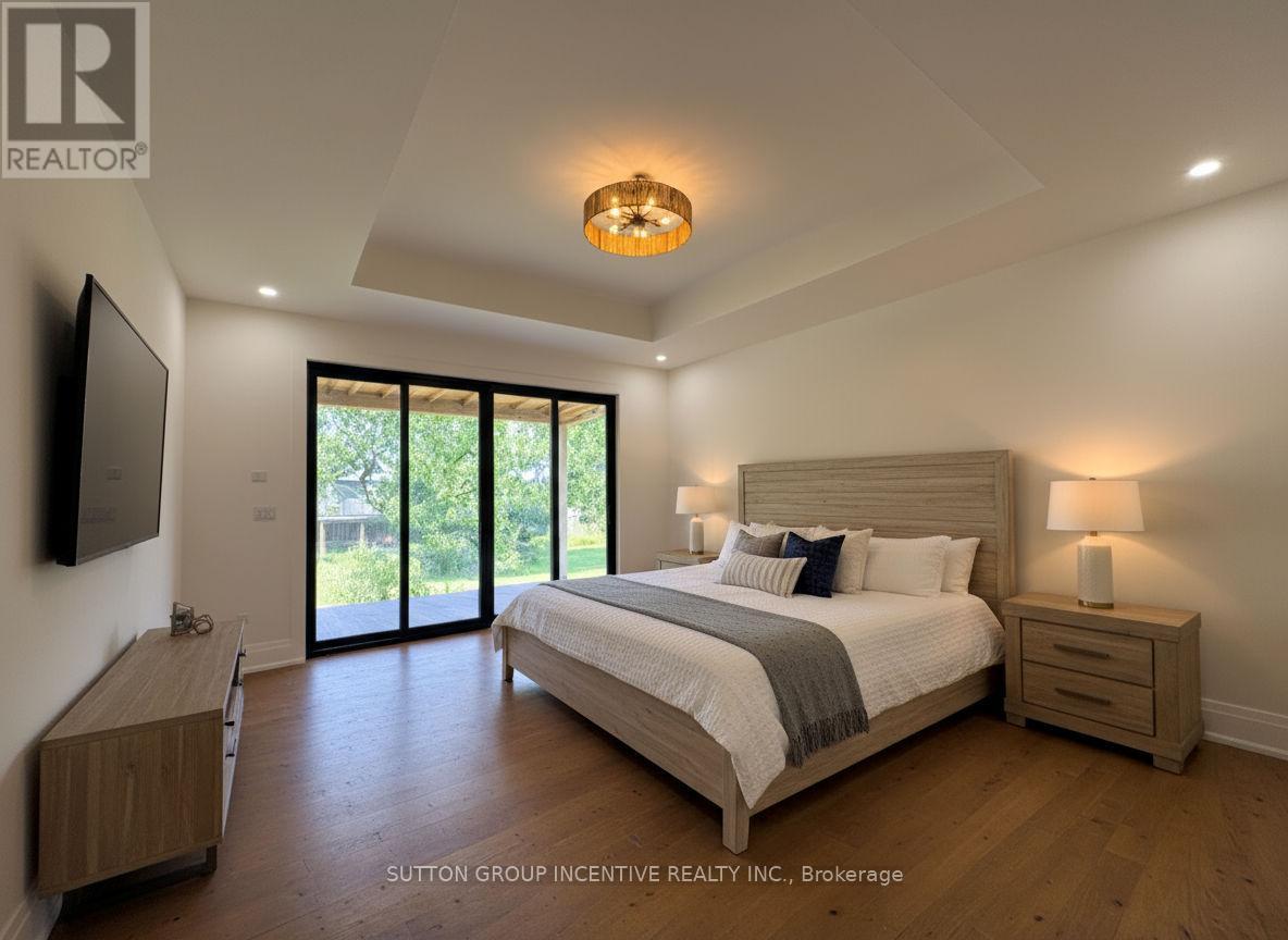 AI Generated Concept - Primary Bedroom - 5 Jean Miller Court, Springwater, ON - Indoor Photo Showing Bedroom