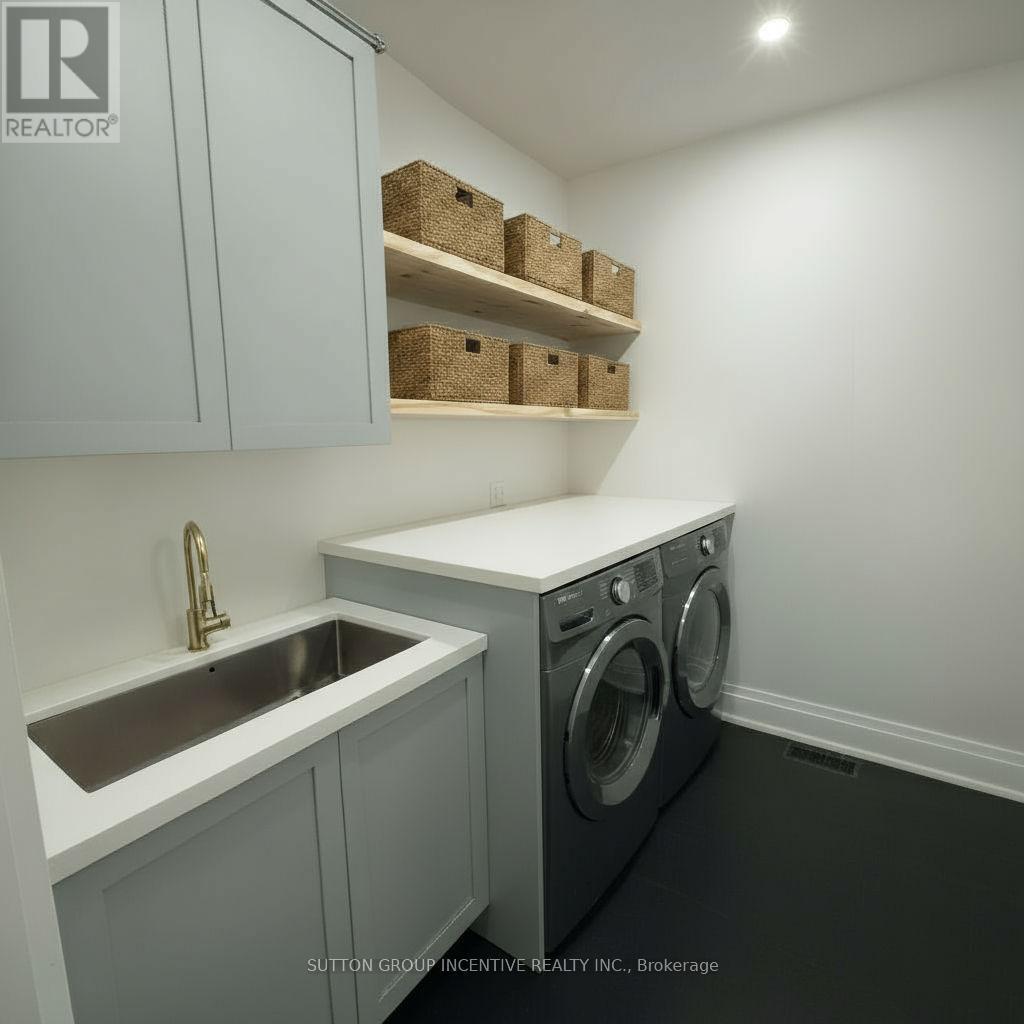 AI Generated Concept - Laundry Room - 5 Jean Miller Court, Springwater, ON - Indoor Photo Showing Laundry Room