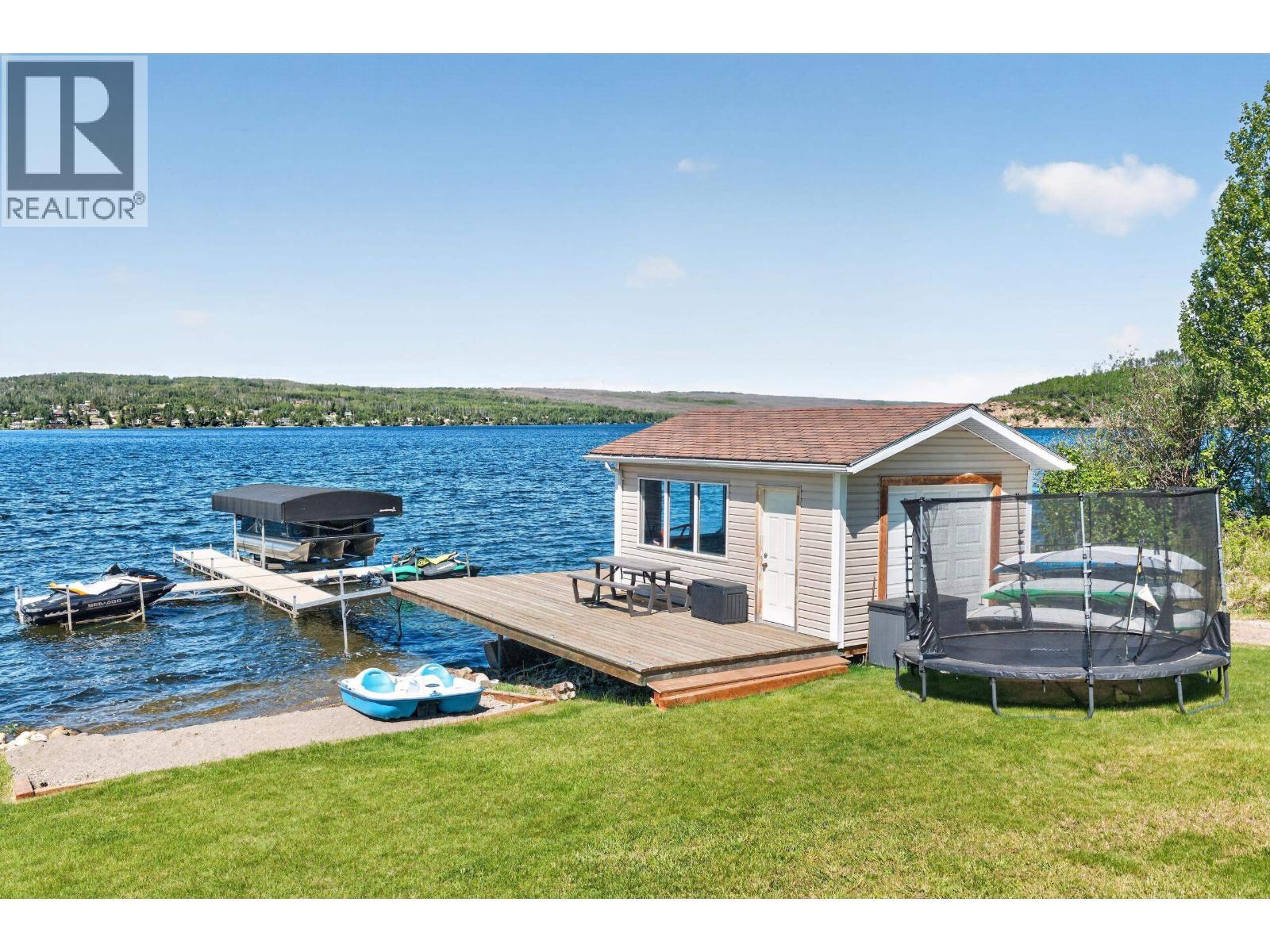 13239 Paradise Street, Fort St. John, BC - Outdoor With Body Of Water With Deck Patio Veranda With View