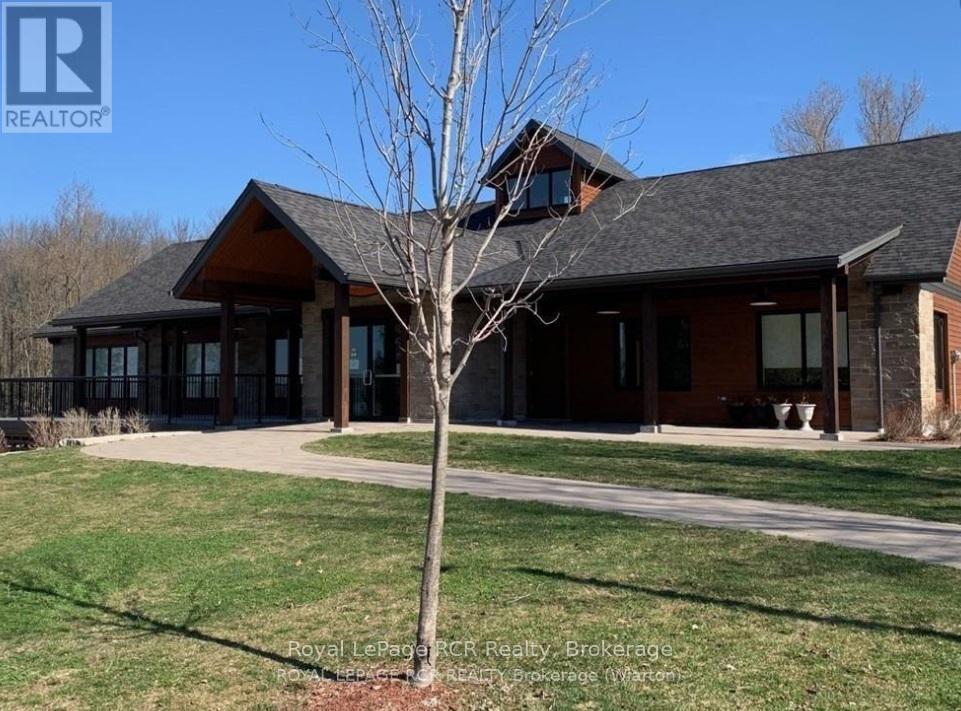 CLUB HOUSE/RESTURANT - 48 Island View Drive N, South Bruce Peninsula, ON - Outdoor With Deck Patio Veranda