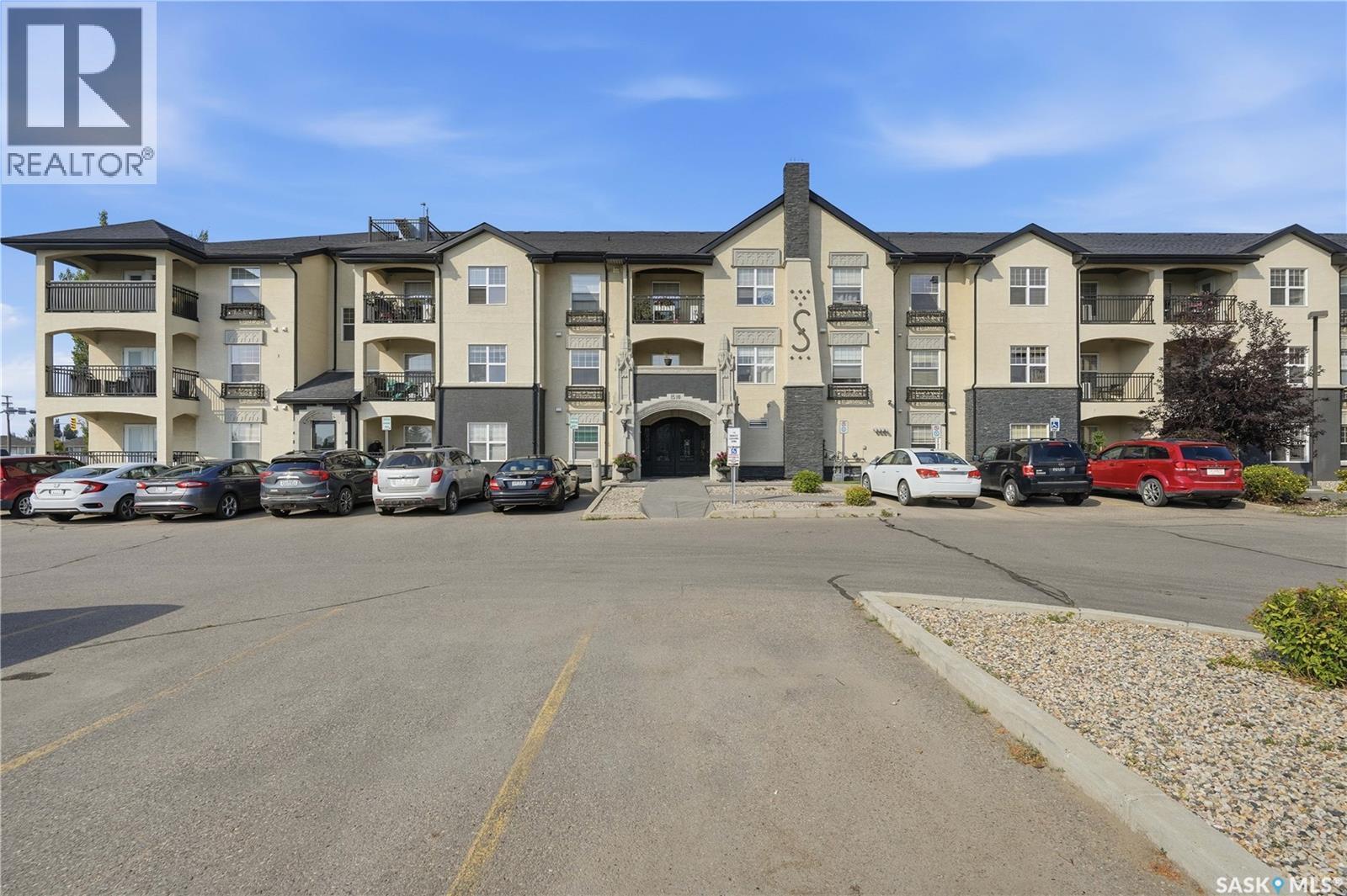 206 1510 Neville Drive, Regina, SK - Outdoor With Balcony With Facade