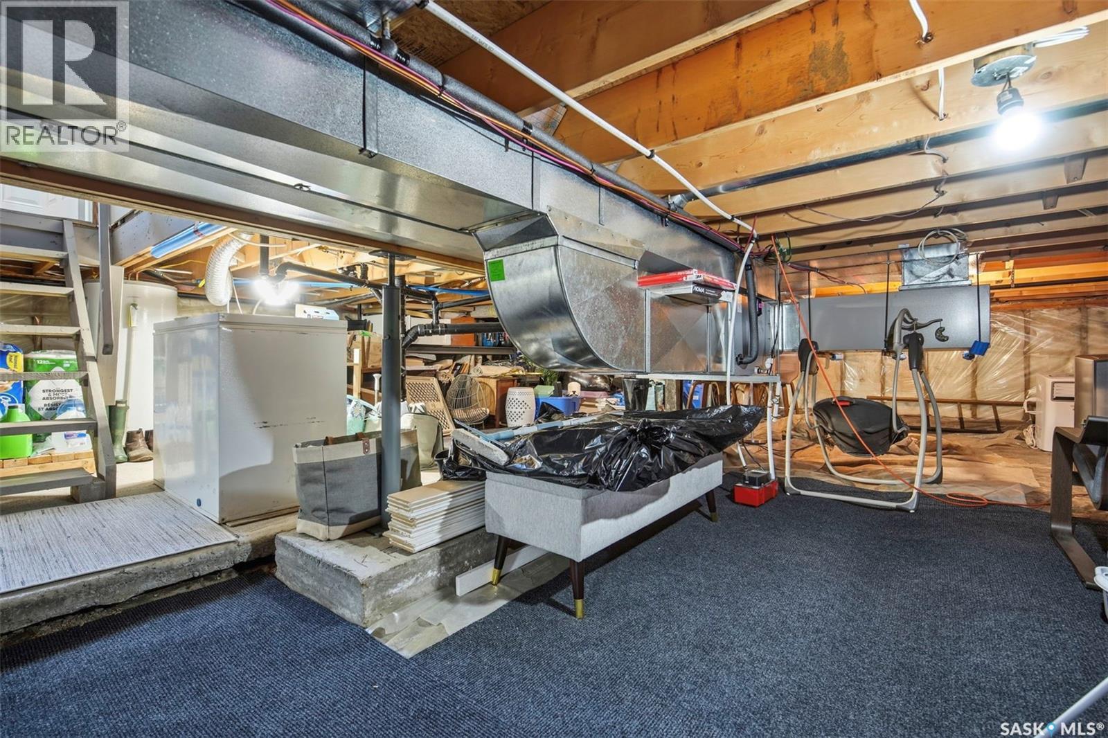 24 Airport Drive, Candle Lake, SK - Indoor Photo Showing Basement