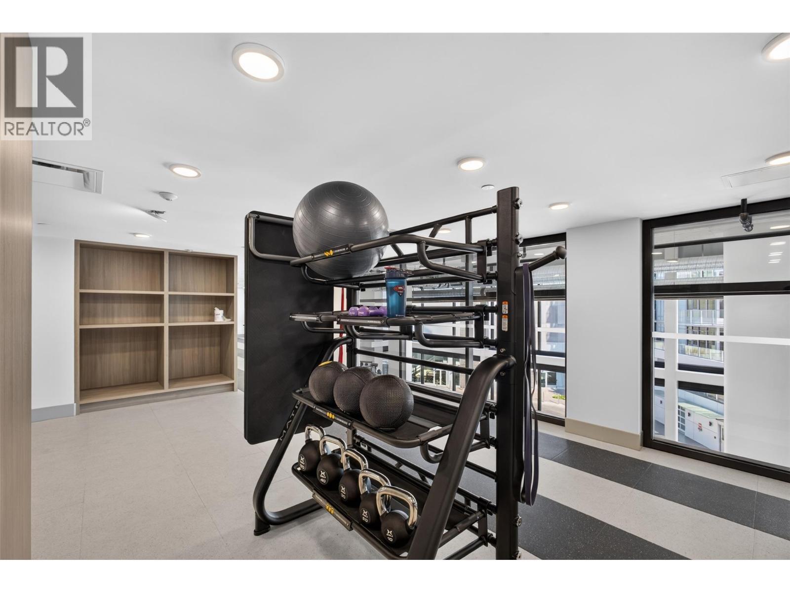 Training/weight lifting area (P4) - 3800 Capozzi Road Unit# Ph2, Kelowna, BC - Indoor Photo Showing Other Room