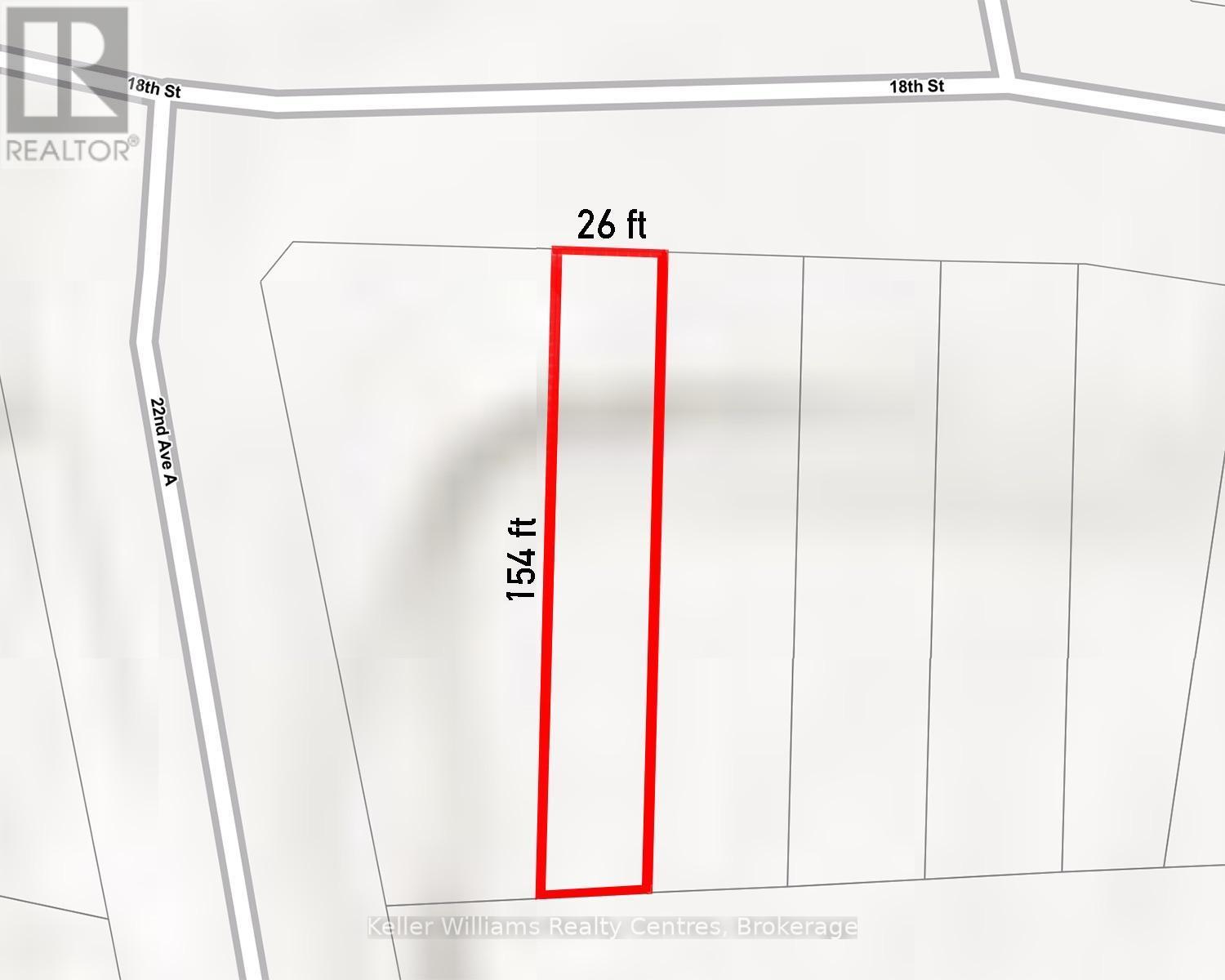 Lot Outline - 775 18Th Street, Hanover, ON -