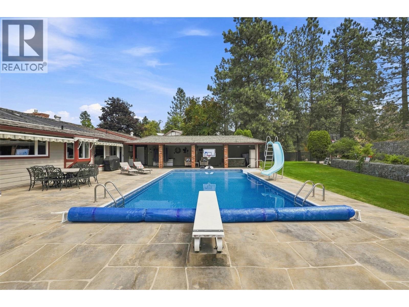 779 Gleneagles Drive, Kamloops, BC - Outdoor With In Ground Pool With Backyard