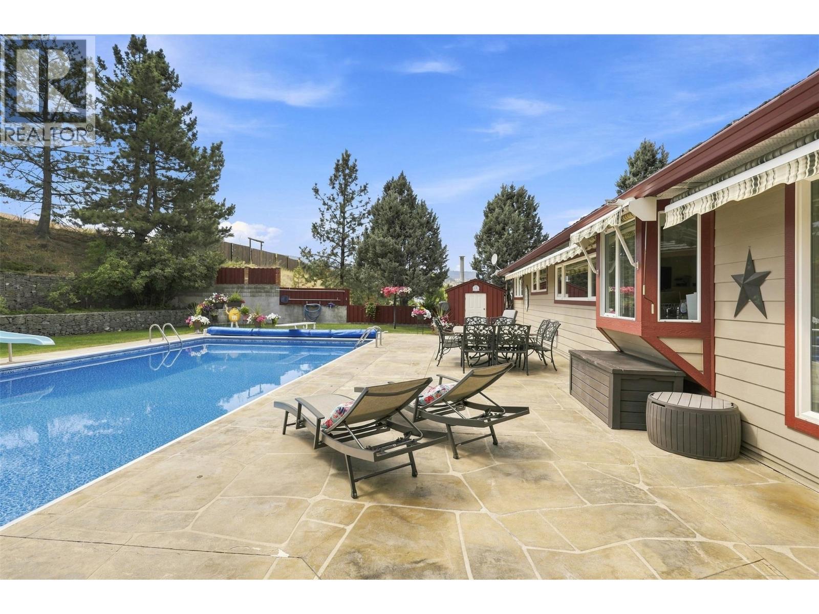 779 Gleneagles Drive, Kamloops, BC - Outdoor With In Ground Pool With Deck Patio Veranda