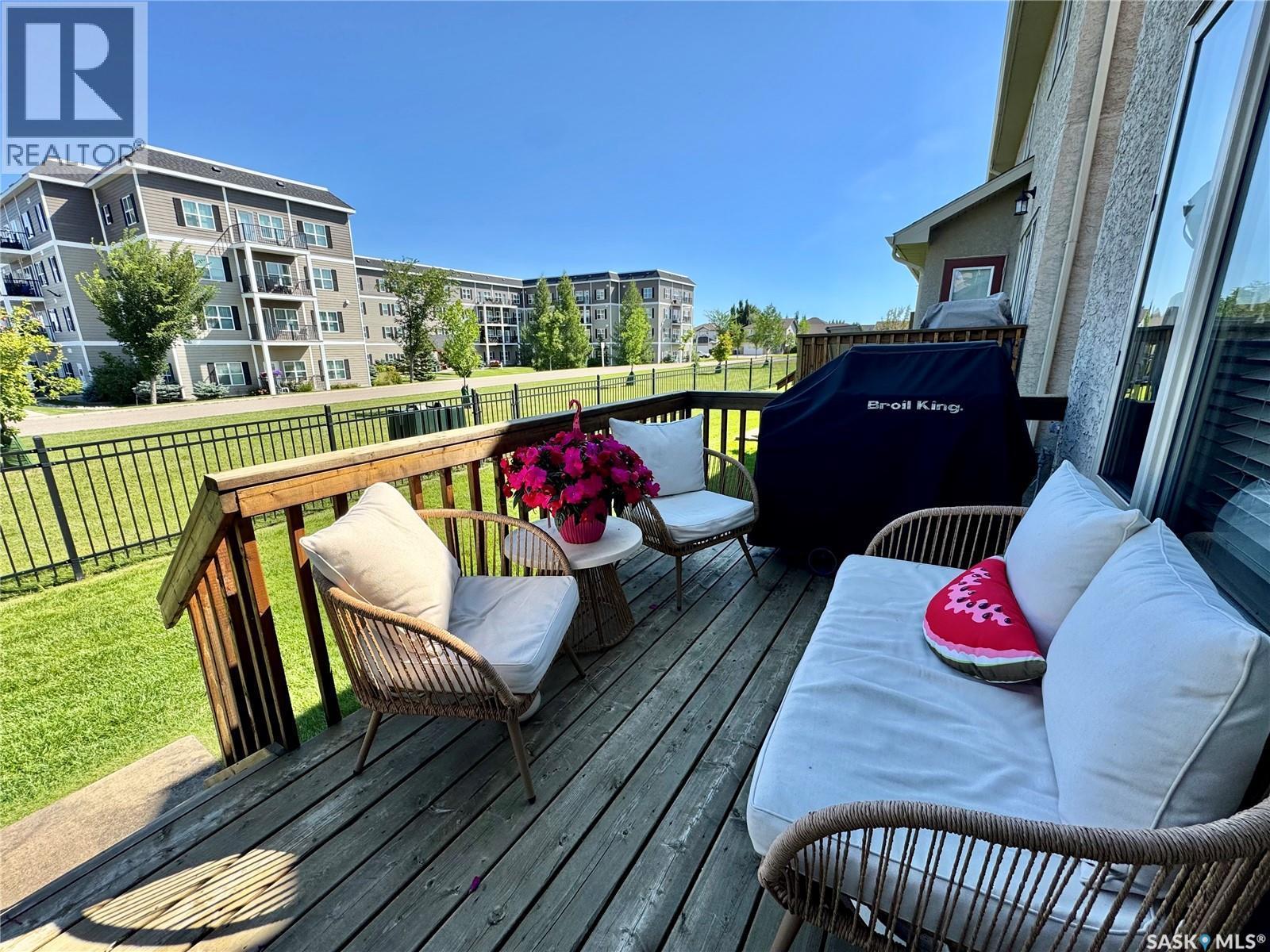 18 1600 Muzzy Drive, Prince Albert, SK - Outdoor With Deck Patio Veranda With Exterior