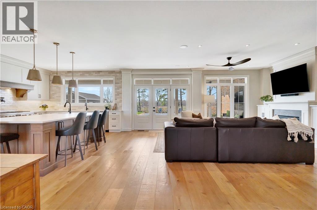 42 Parsonage Road, Ancaster, ON - Indoor With Fireplace