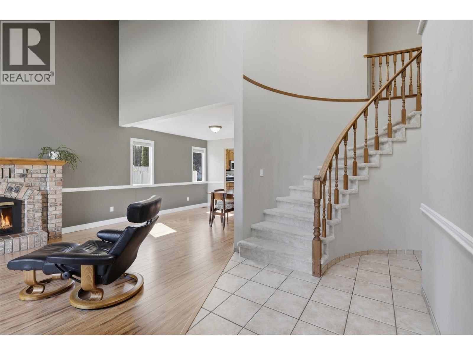 862 Greybriar Court, Kamloops, BC - Indoor Photo Showing Other Room With Fireplace