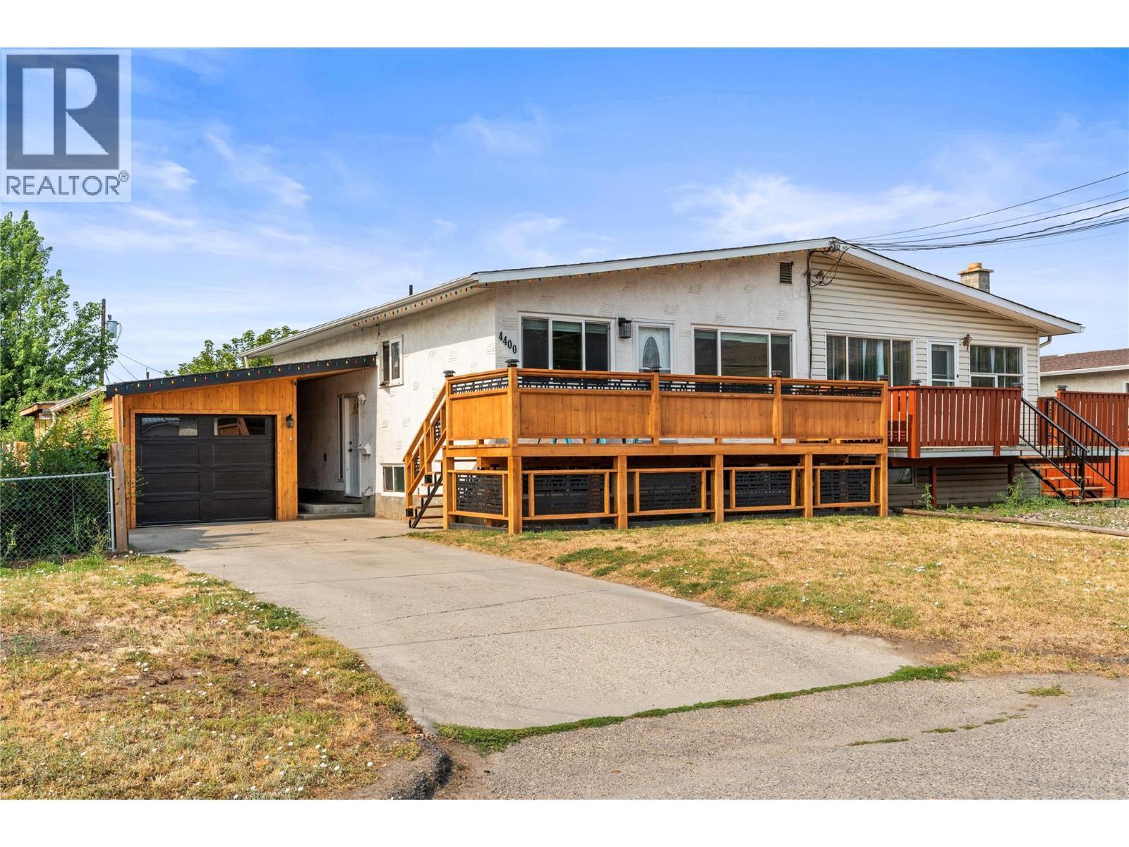 4400 15 Avenue, Vernon, BC - Outdoor With Deck Patio Veranda