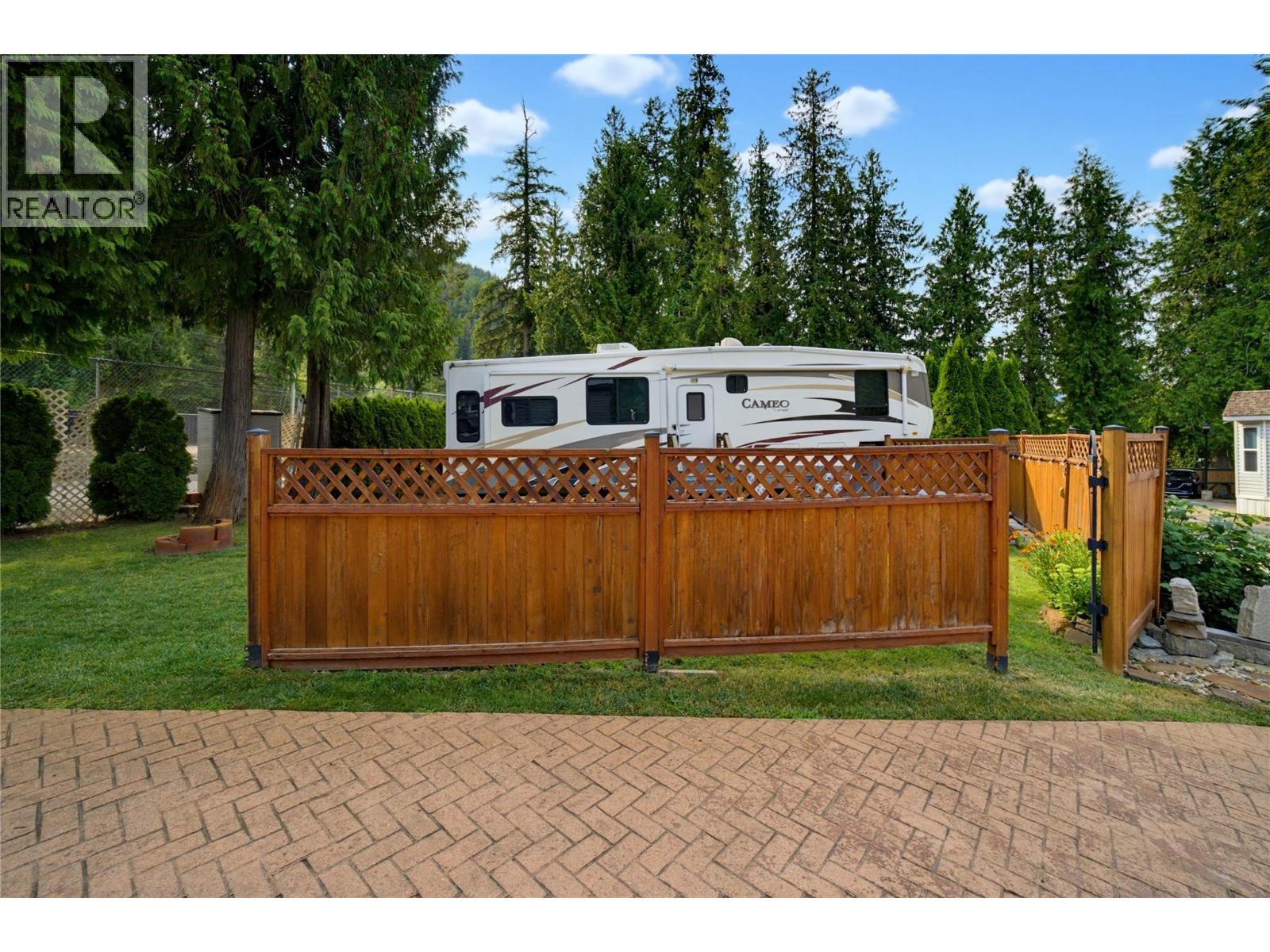 Parking spot up to 2 vehicles - #2 8242 Highway 97A Highway, Sicamous, BC