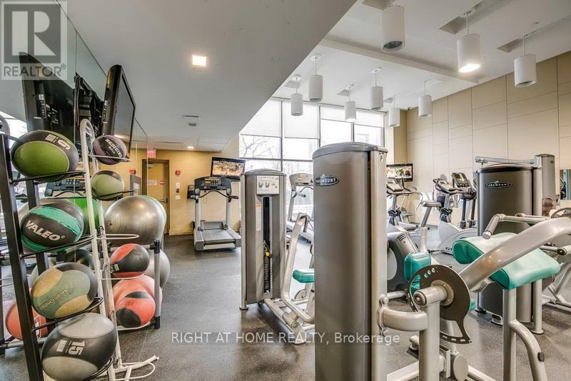 310 - 25 Capreol Court, Toronto, ON - Indoor Photo Showing Gym Room