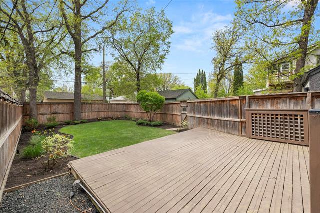 1324 Wellington Cr, Winnipeg, MB - Outdoor With Deck Patio Veranda