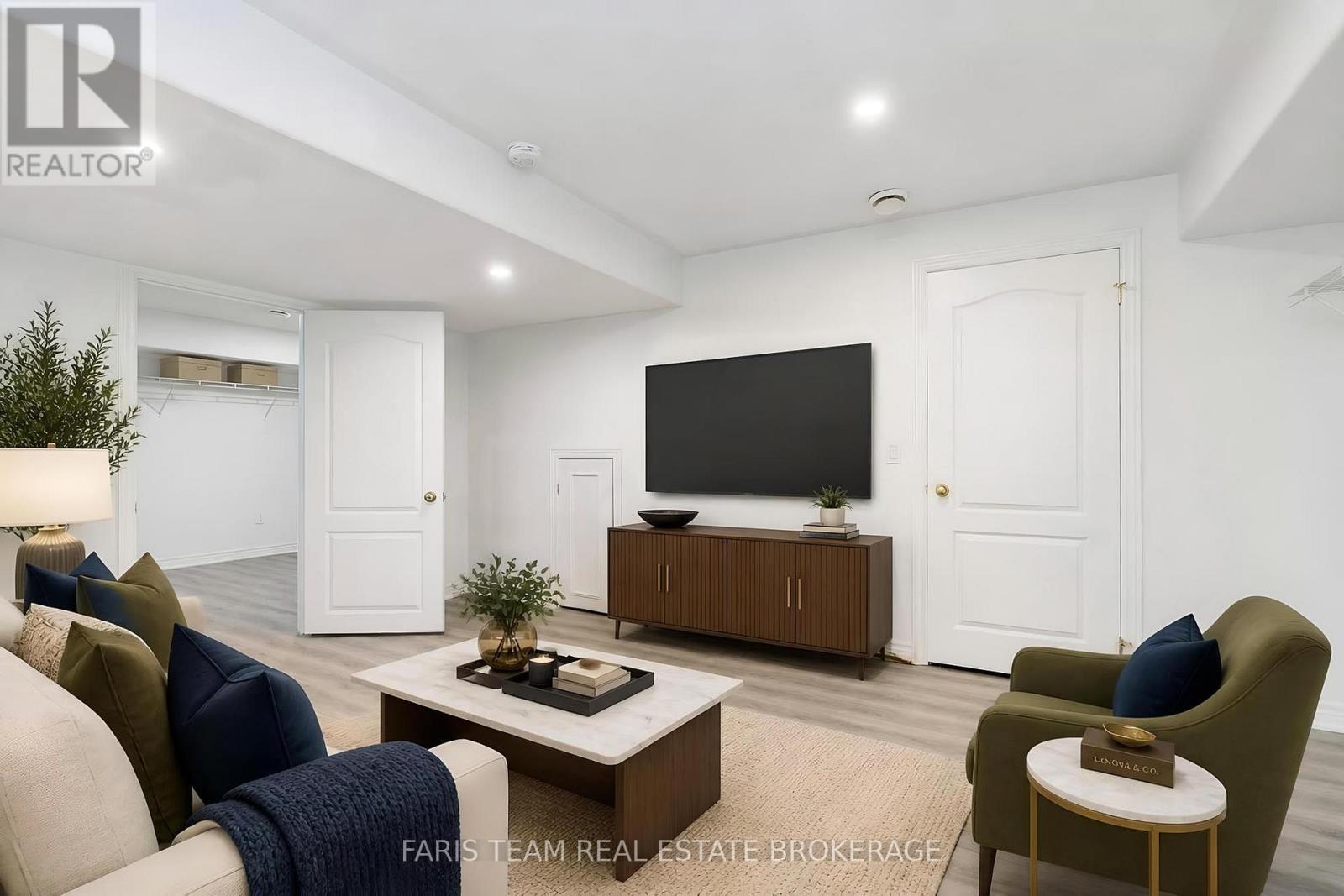 Virtually staged - 2 Vanessa Drive, Orillia, ON - Indoor Photo Showing Living Room