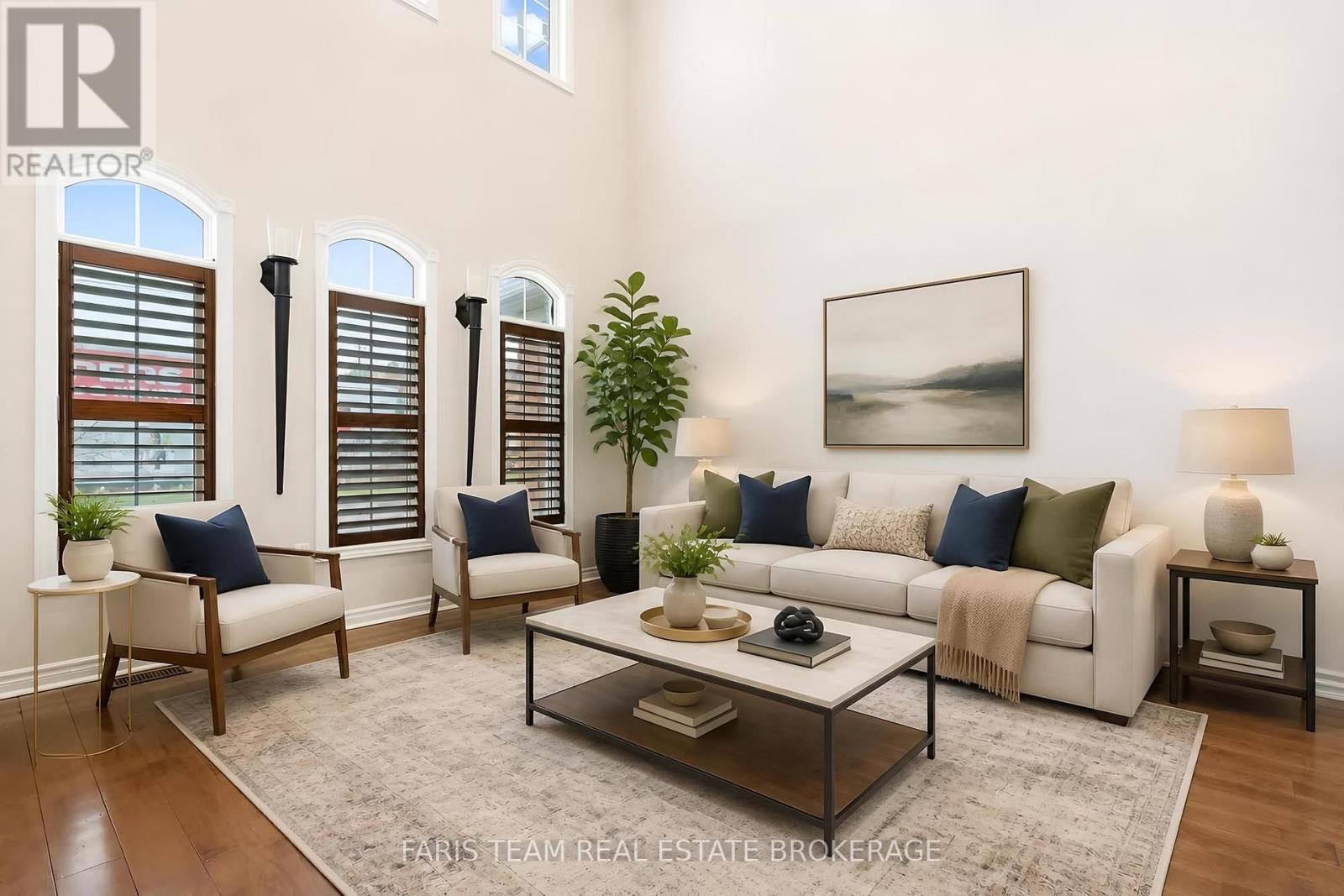 Virtually staged - 3 Prince William Way, Barrie, ON - Indoor Photo Showing Living Room