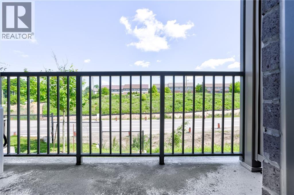 Balcony - 350 Fisher Mills Road Unit# 28, Cambridge, ON - With Balcony With View