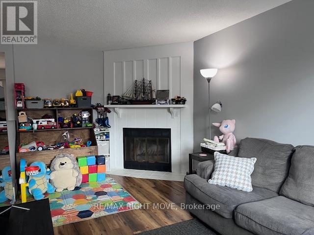 3 - 486 Springbank Avenue N, Woodstock, ON - Indoor Photo Showing Living Room With Fireplace