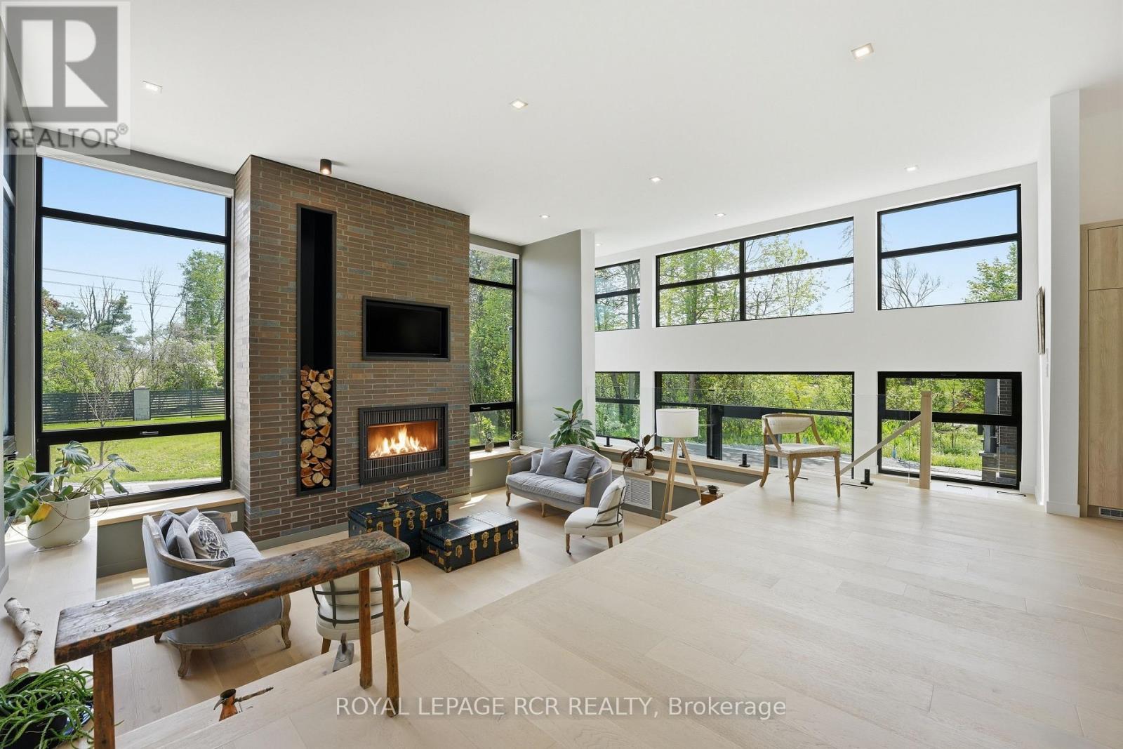 3404 Vivian Road, Whitchurch-Stouffville, ON - Indoor With Fireplace