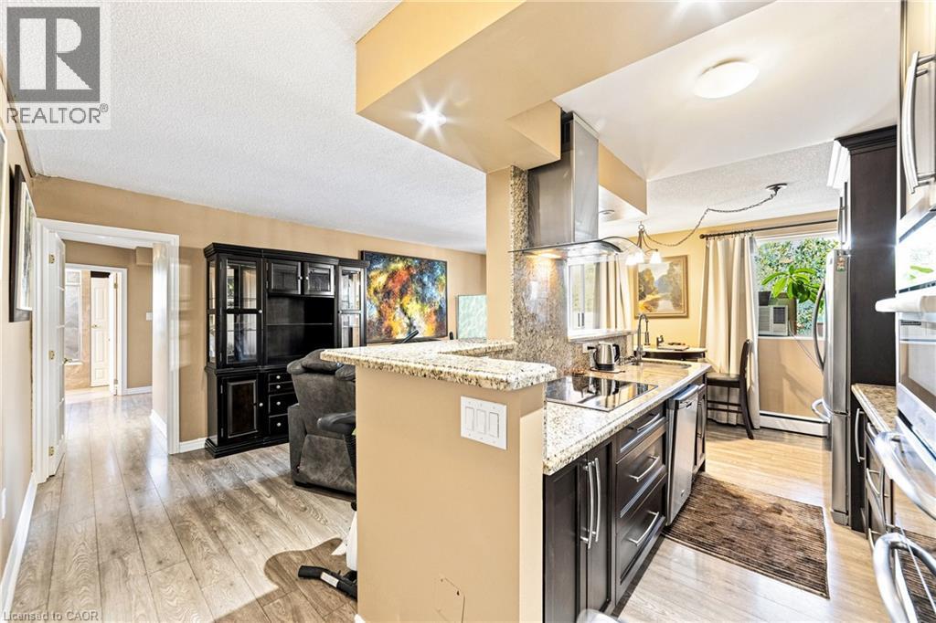 851 Queenston Road Unit# 202, Hamilton, ON - Indoor Photo Showing Kitchen