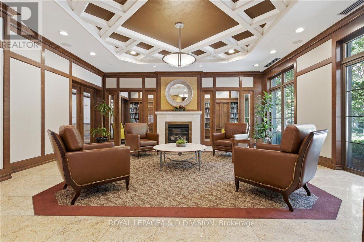 828 - 80 Harrison Garden Boulevard, Toronto, ON - Indoor With Fireplace