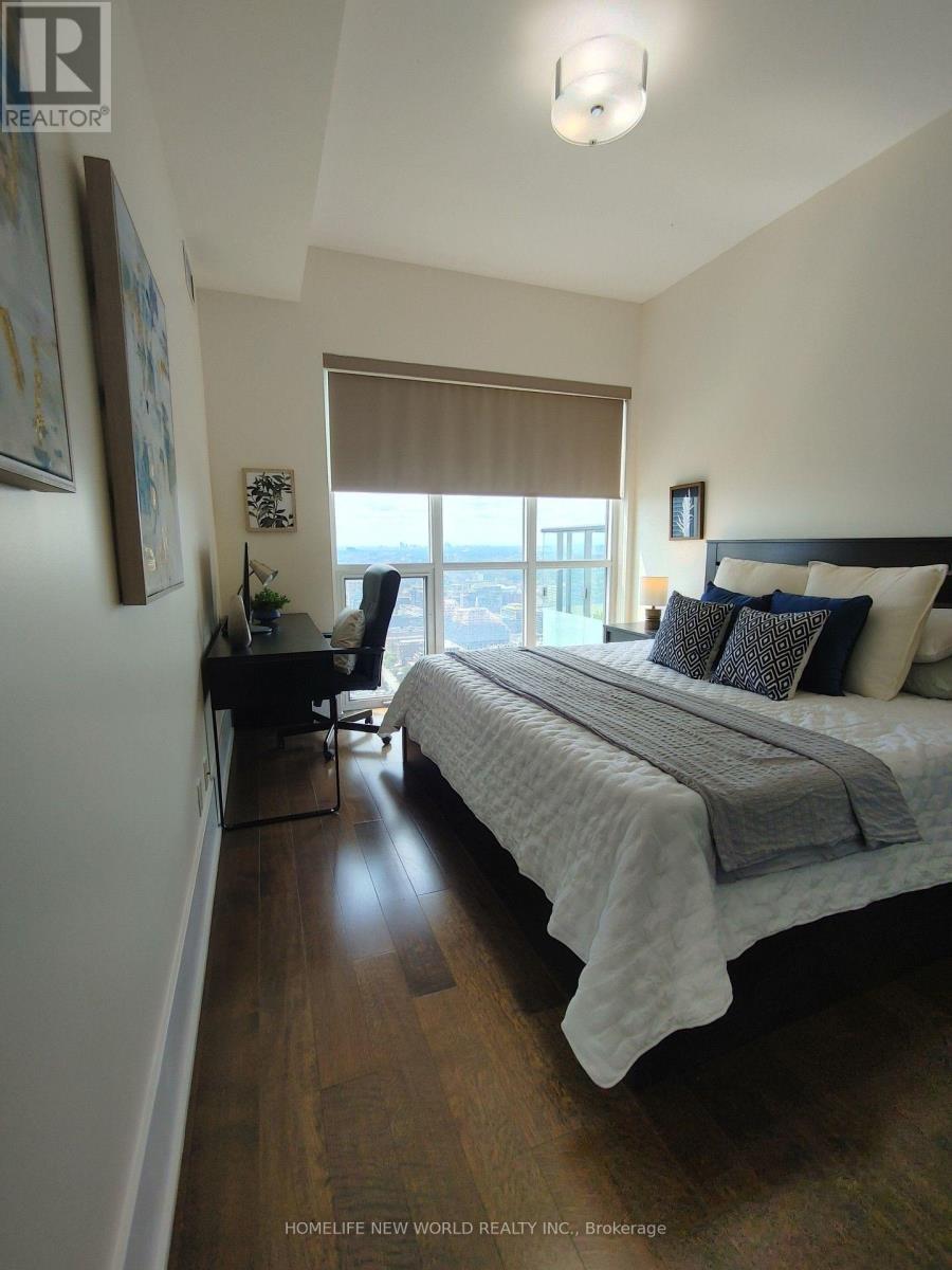 2nd BR 1 - 4406 - 300 Front Street W, Toronto, ON - Indoor Photo Showing Bedroom