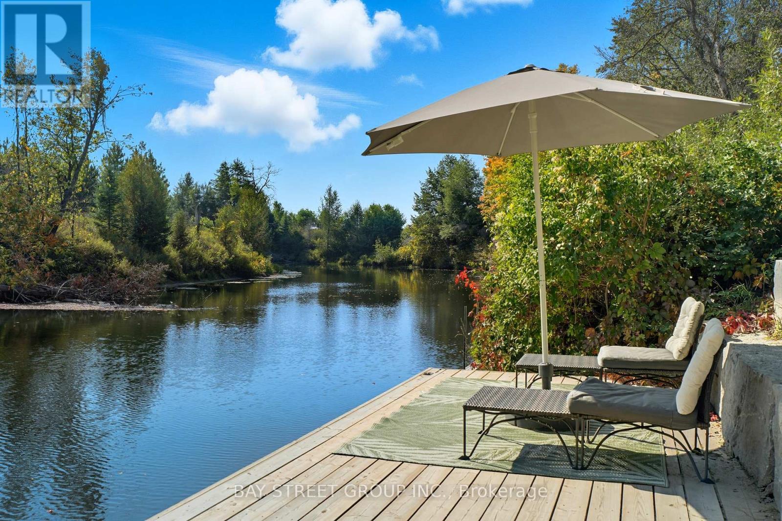 50 River Bend Drive, Kawartha Lakes, ON - Outdoor With Body Of Water With Deck Patio Veranda