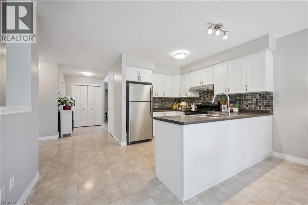 56 Henhoeffer Crescent, Kitchener, ON - Indoor Photo Showing Kitchen With Stainless Steel Kitchen With Double Sink