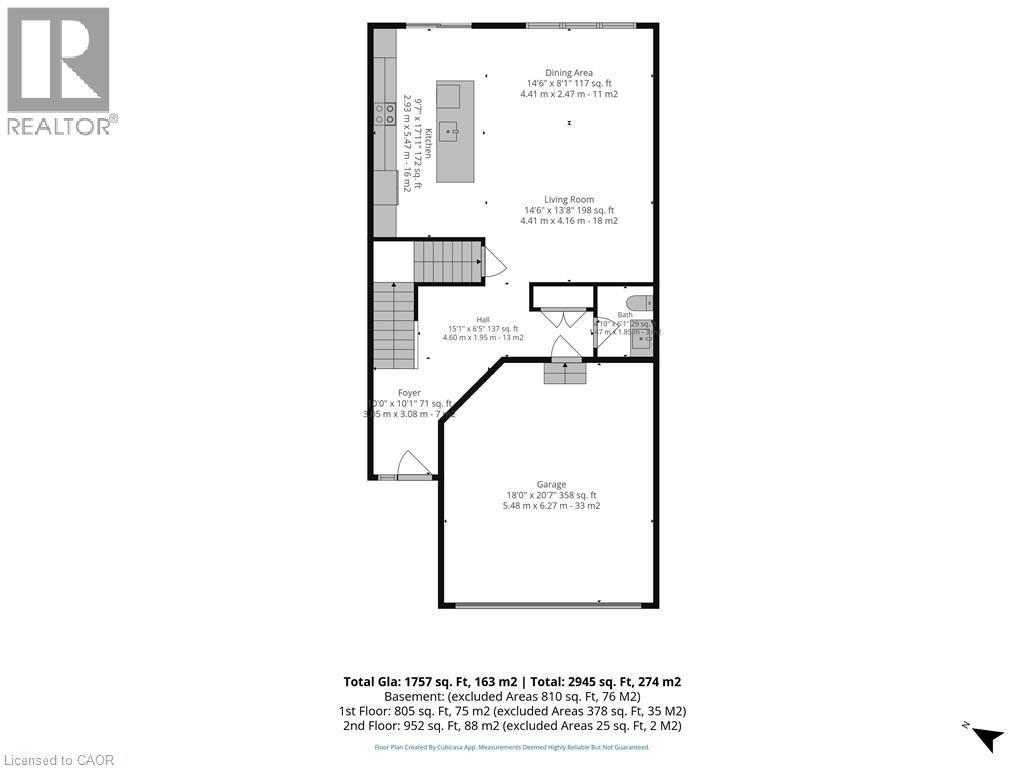 Floor plan - 111 Amber Street, Waterford, ON - Other