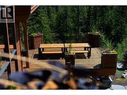 Custom outdoor dining -