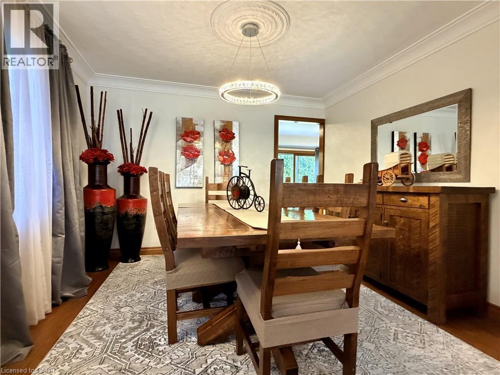 Another angle of the formal Dining room. - 7 Mann Avenue, Simcoe, ON - Indoor Photo Showing Other Room