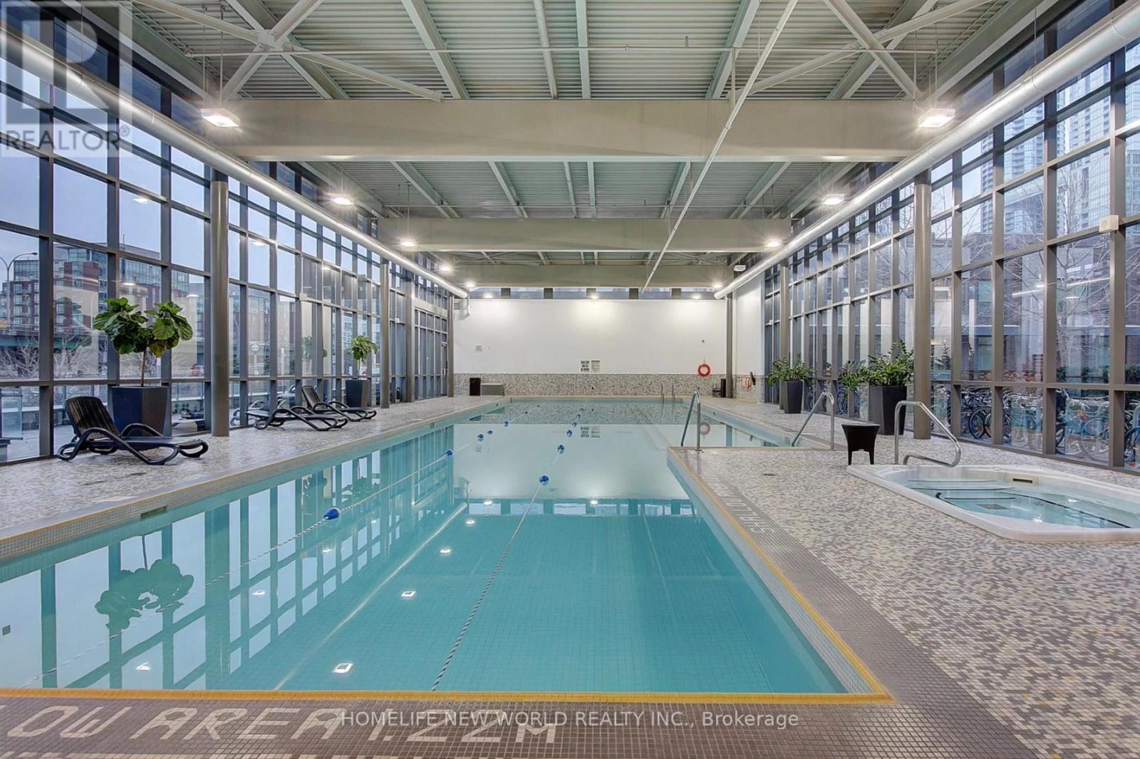 307 - 15 Fort York Boulevard, Toronto, ON - Indoor Photo Showing Other Room With In Ground Pool
