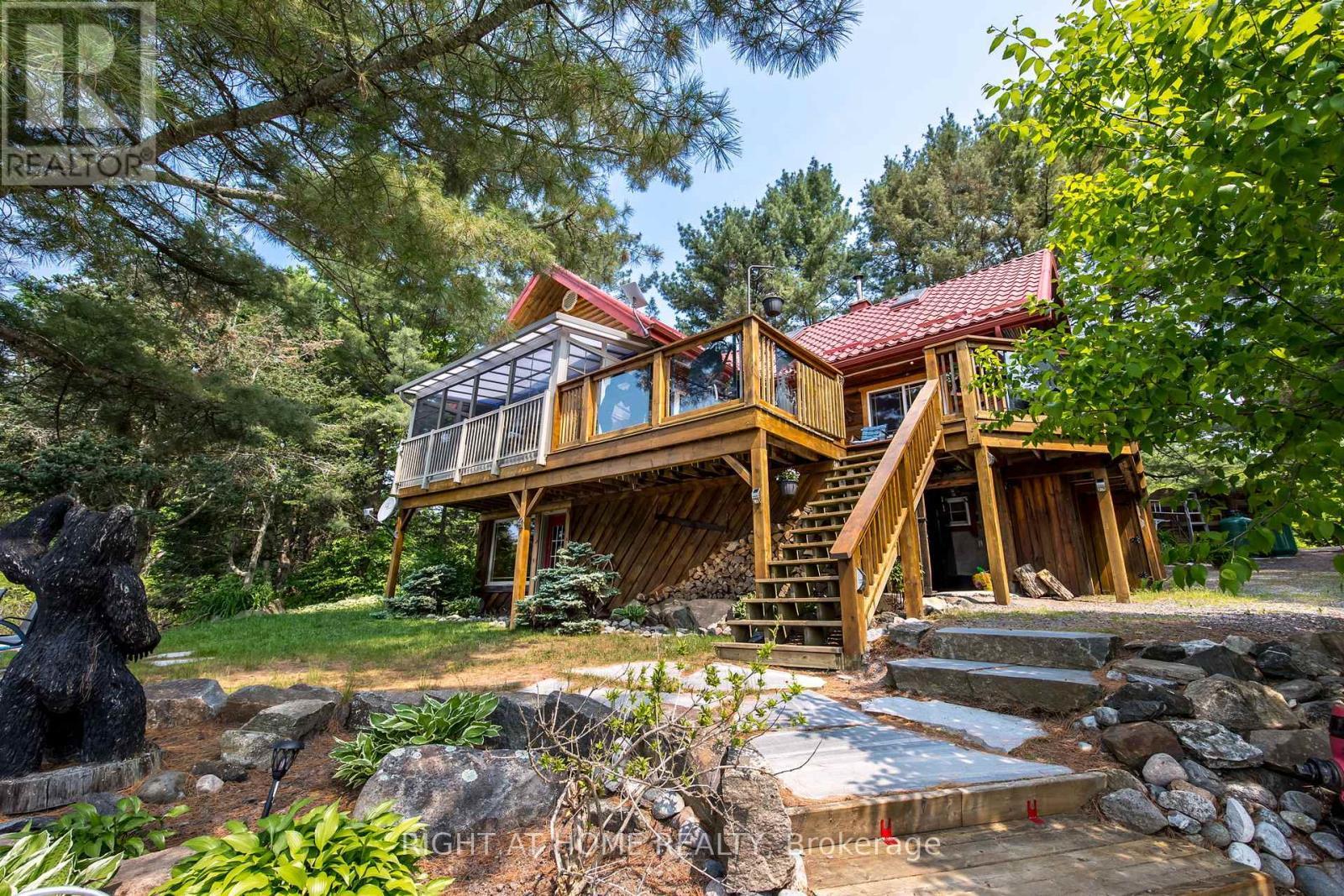 235 Loch Erne Road, Mcdougall, ON - Outdoor With Deck Patio Veranda