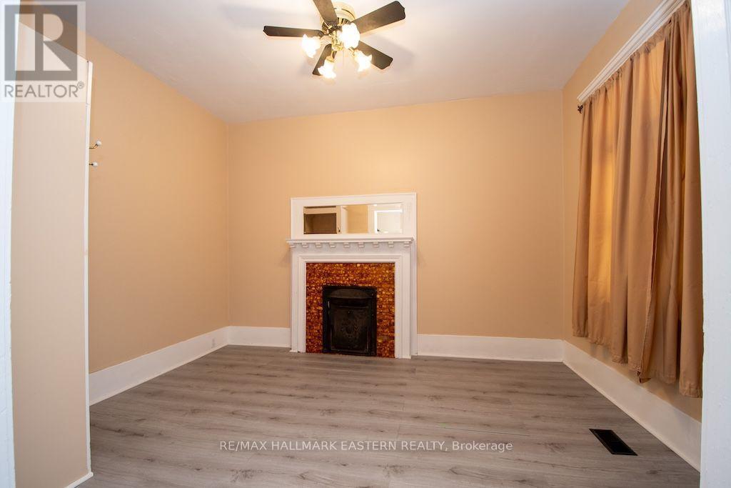 Living Room - 466 Rubidge Street, Peterborough (Town Ward 3), ON - Indoor Photo Showing Other Room With Fireplace