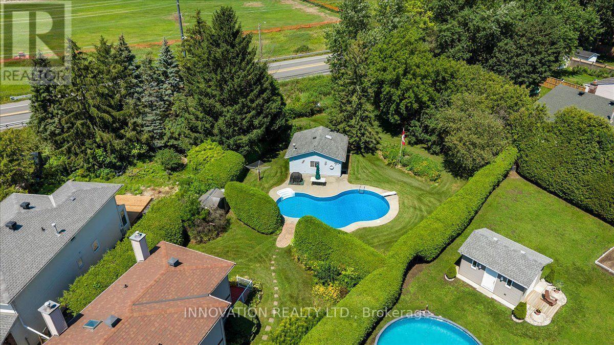23 Pheasant Run Drive, Ottawa, ON - Outdoor With In Ground Pool With View