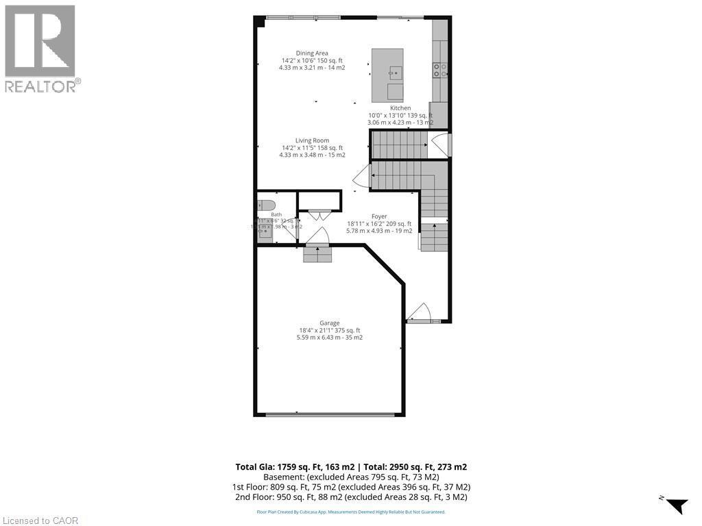 Floor plan - 107 Amber Street, Waterford, ON - Other