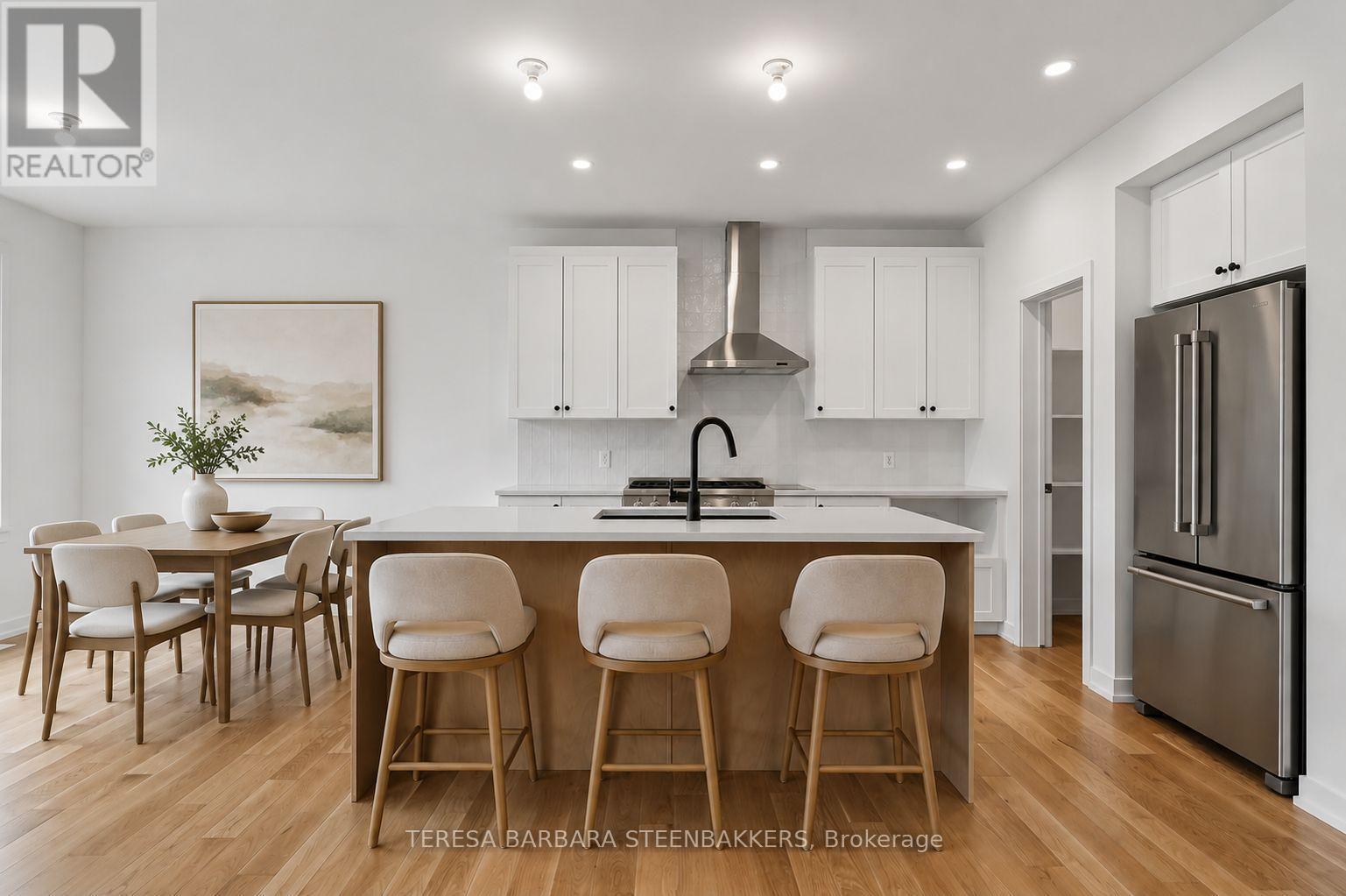 Virtually staged Kitchen - 1164 Bronze Avenue, Clarence-Rockland, ON - Indoor