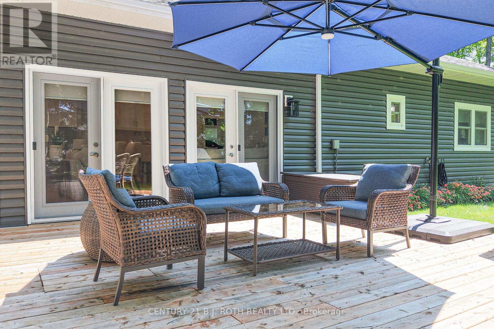 1650 Trader Cowan Road, Severn, ON - Outdoor With Deck Patio Veranda With Exterior