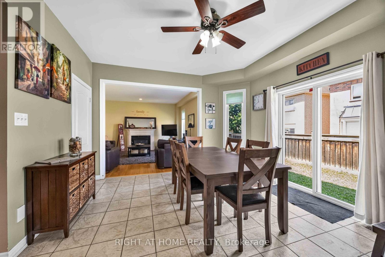 41 Foresta Drive, Vaughan, ON - Indoor Photo Showing Dining Room With Fireplace