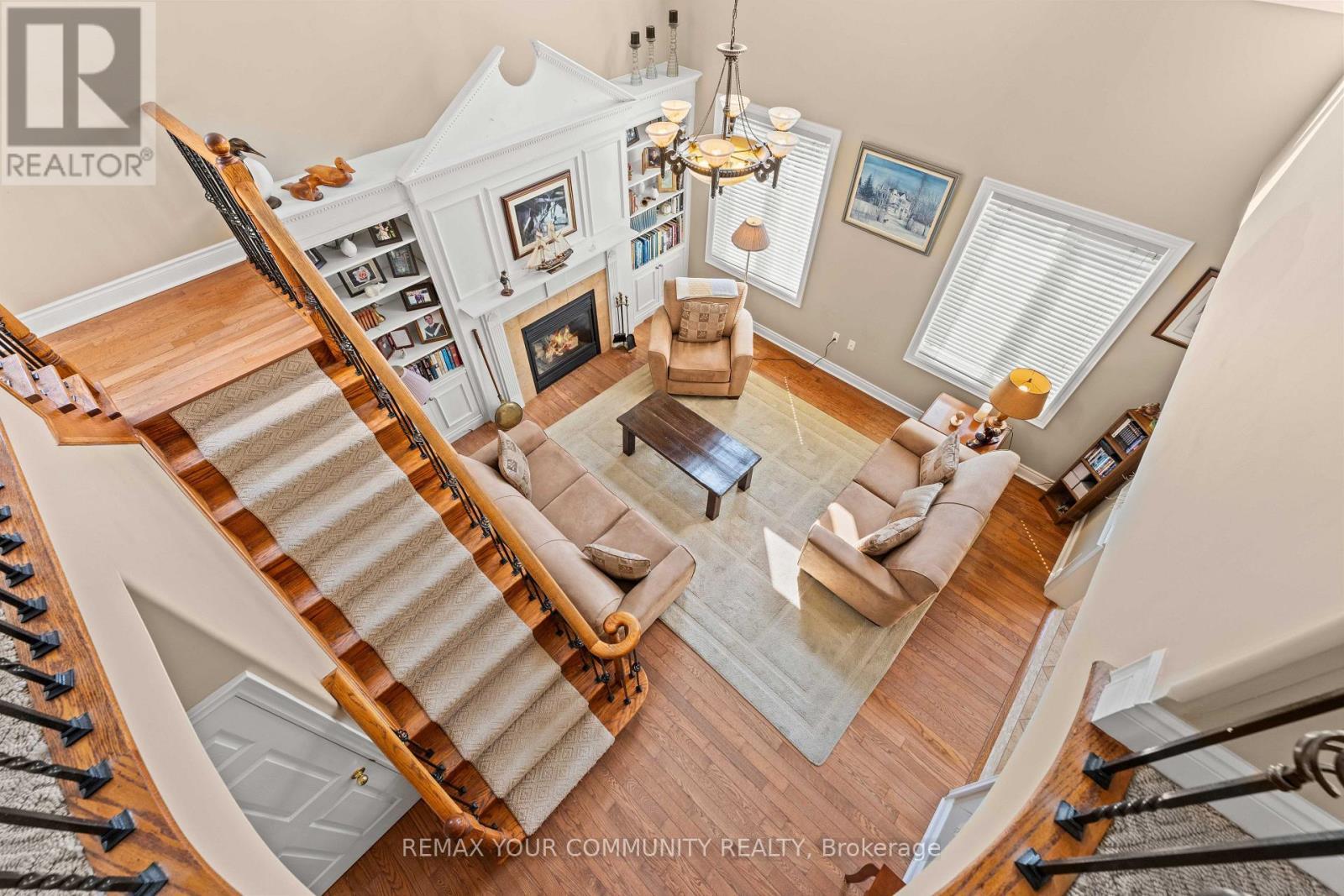 53 Brookwood Drive, Barrie, ON - Indoor Photo Showing Other Room With Fireplace