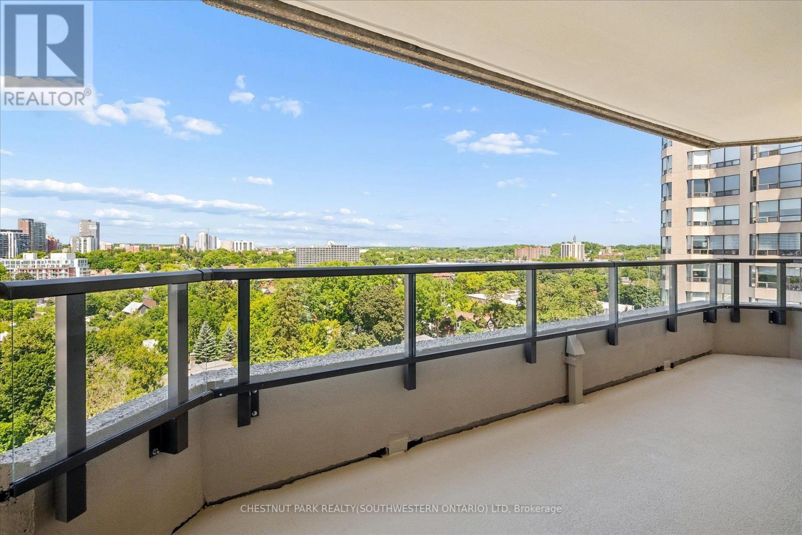 1101 - 4 Willow Street, Waterloo, ON - Outdoor With Balcony With View With Exterior
