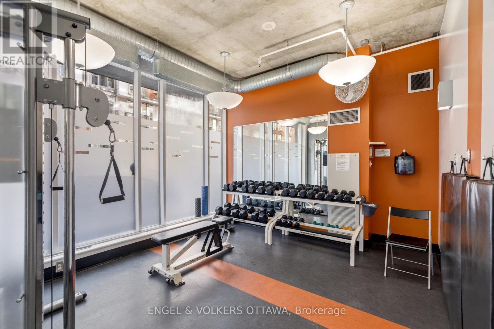 1903 - 179 George Street, Ottawa, ON - Indoor Photo Showing Gym Room