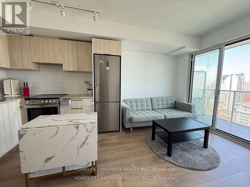 2208 - 501 Yonge Street, Toronto, ON - Indoor Photo Showing Kitchen